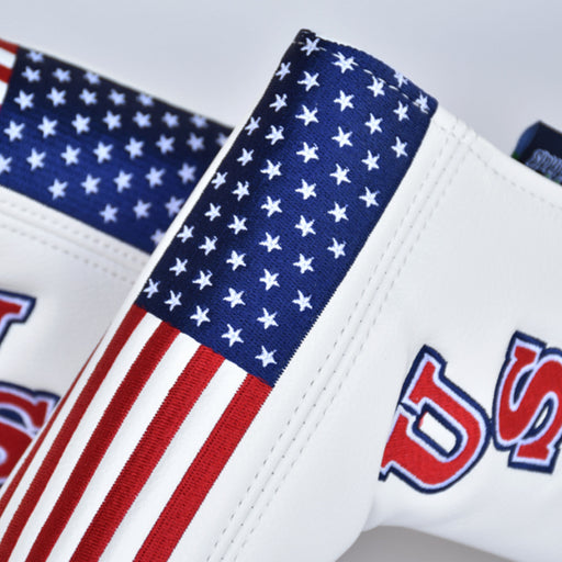 Patriot White Blade Putter Cover