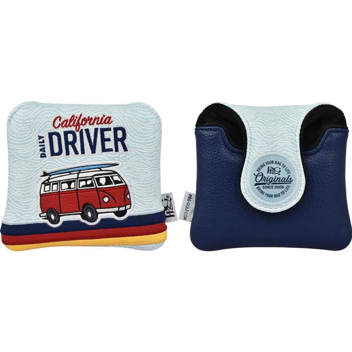 PRG California Daily Mallet Putter Cover