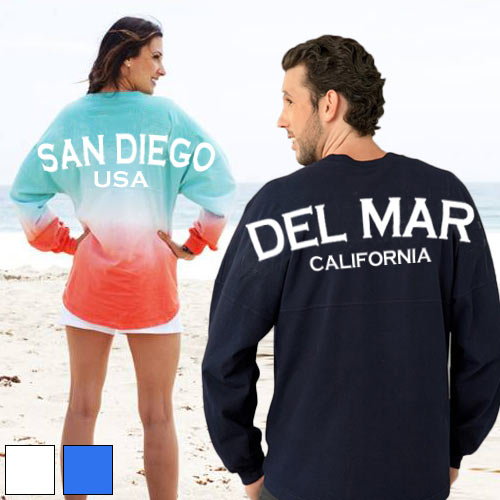 San Diego Gift Football Jerseys S Marblu w/Del Mar Logo (#J0470-469)