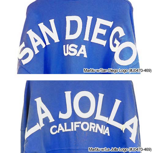 San Diego Gift Football Jerseys L Marblu w/San Diego Logo (#J0470-469)