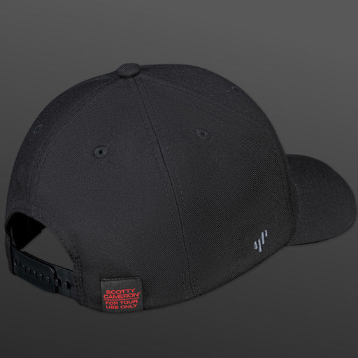 Scotty Cameron Red Scotty Dog Rubber Patch Flexfit Hat