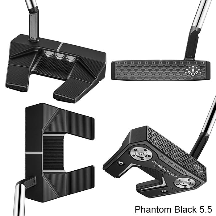 Scotty Cameron Limited Phantom Black Putters