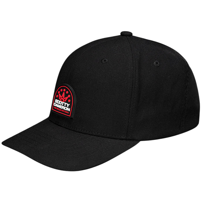Scotty Cameron Crown Stacked Rubber Patch Flexfit Hat