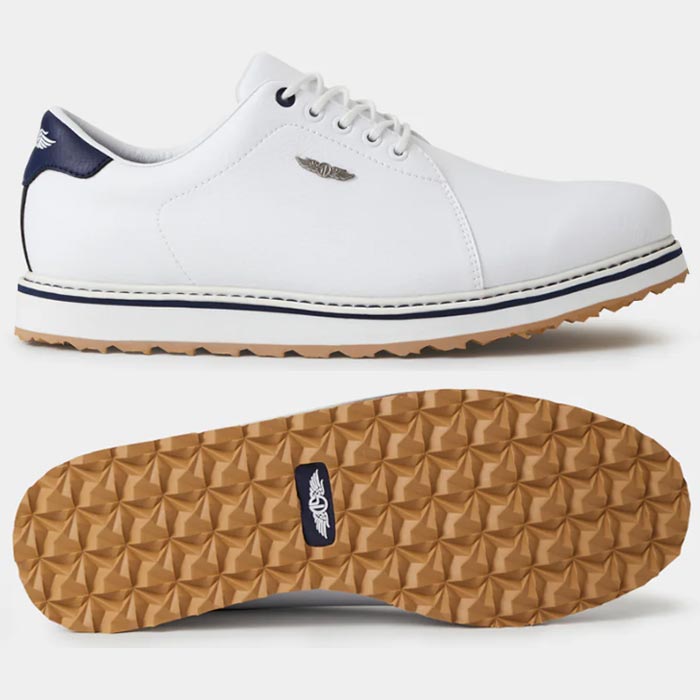 Straight Down Bourbon Hybrid Shoe - White
