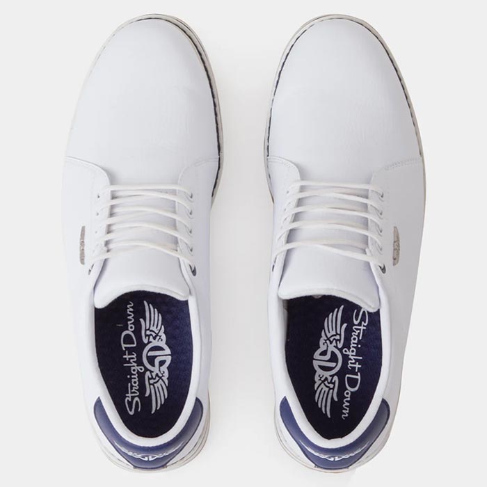 Straight Down Bourbon Hybrid Shoe - White