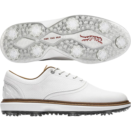 SUN DAY RED Pioneer Cypress Golf Shoes - White/Silver