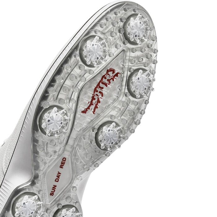 SUN DAY RED Pioneer Cypress Golf Shoes - White/Silver