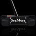 SeeMore Platinum/Black SKx Putter