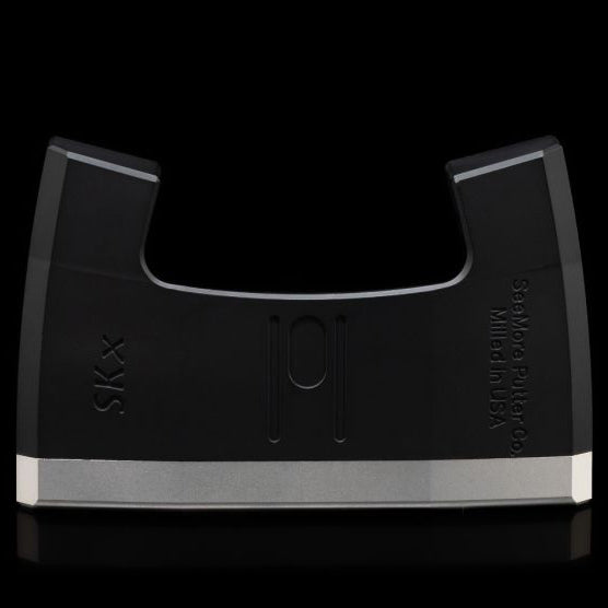 SeeMore Platinum/Black SKx Putter