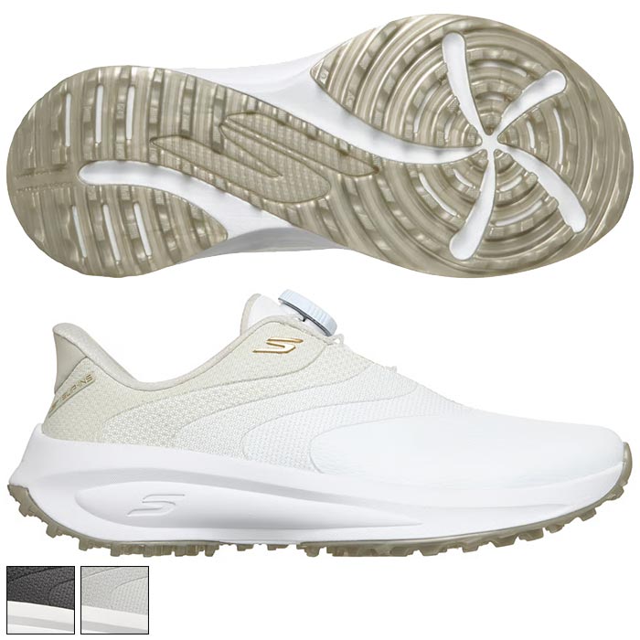 Skechers Womens Slip-ins Golf Waterproof Flow SI - Twist Fit