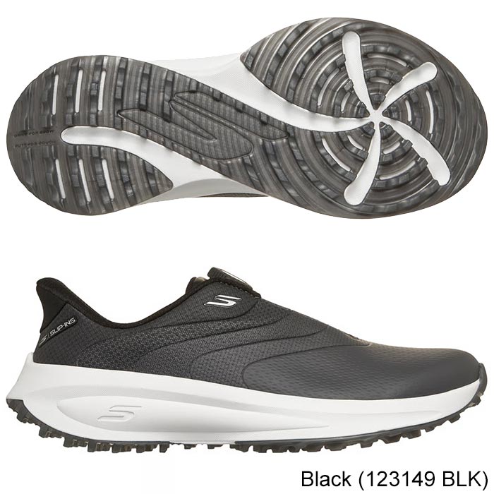Skechers Womens Slip-ins Golf Waterproof Flow SI - Twist Fit