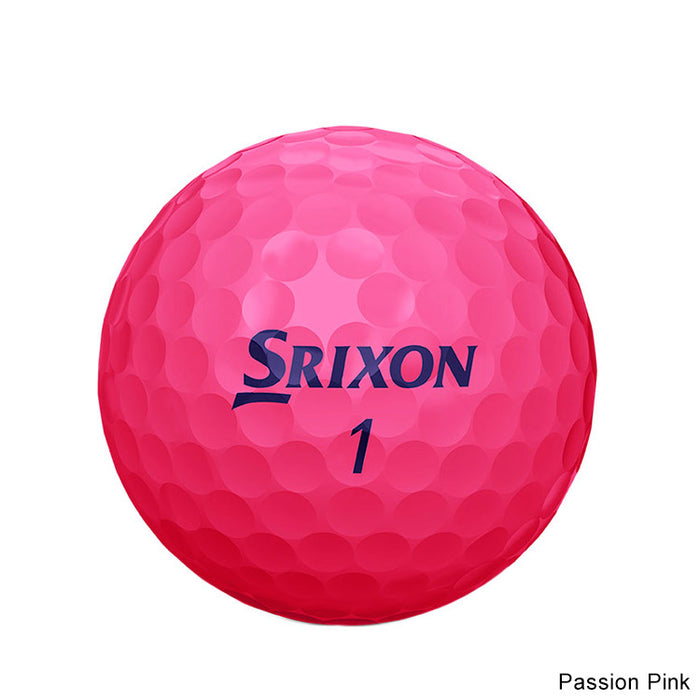 Srixon Ladies SOFT FEEL Lady Golf Ball Soft White (Sleeve/3 Ball Pack)