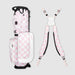 Sunday Golf RECESS KIDS GOLF BAG - Pink/White Checker