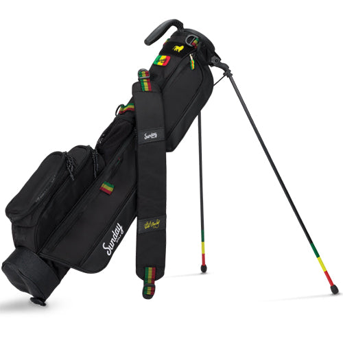 Sunday Golf Bob Marley Collection LOMA Carry Bag - Black