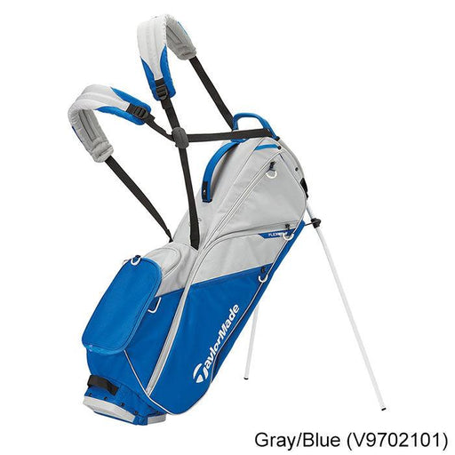 TaylorMade FlexTech Lite Stand Bag Gray/Blue (V9702101) - Fairway Golf