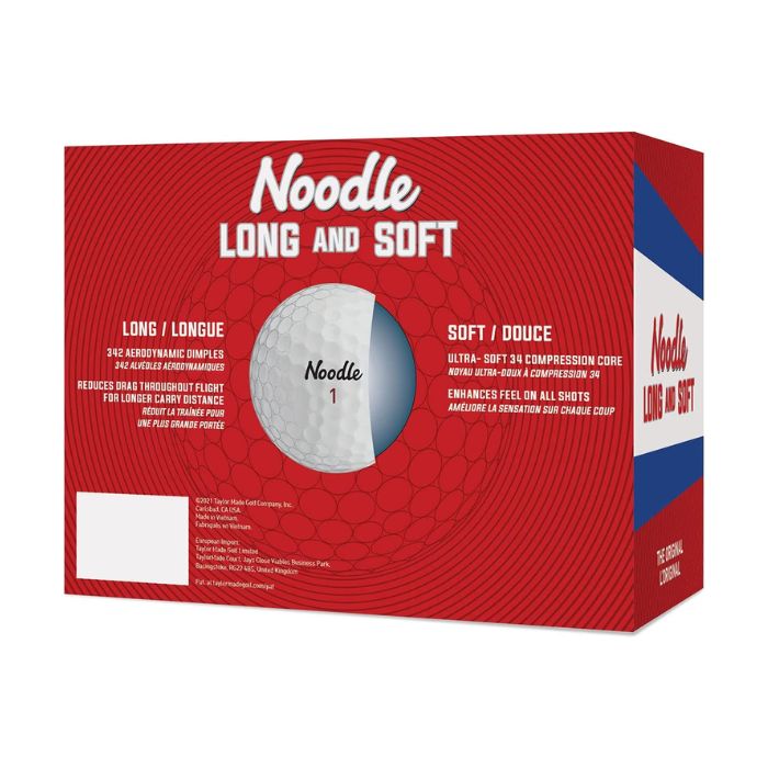 TaylorMade Noodle Long & Soft Double Dozen Golf Balls