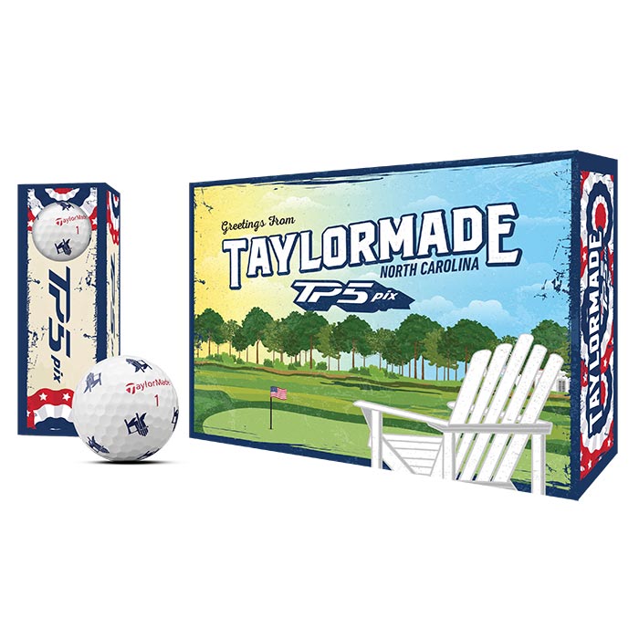 TaylorMade TP5 Pix Summer Commemorative Golf Ball