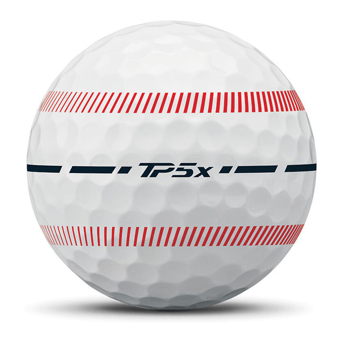 TaylorMade Oracle Red Bull Racing TP5x Stripe Golf Balls