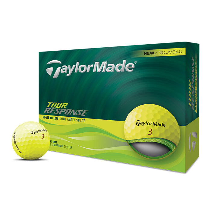 TaylorMade Tour Response Yellow Golf Balls