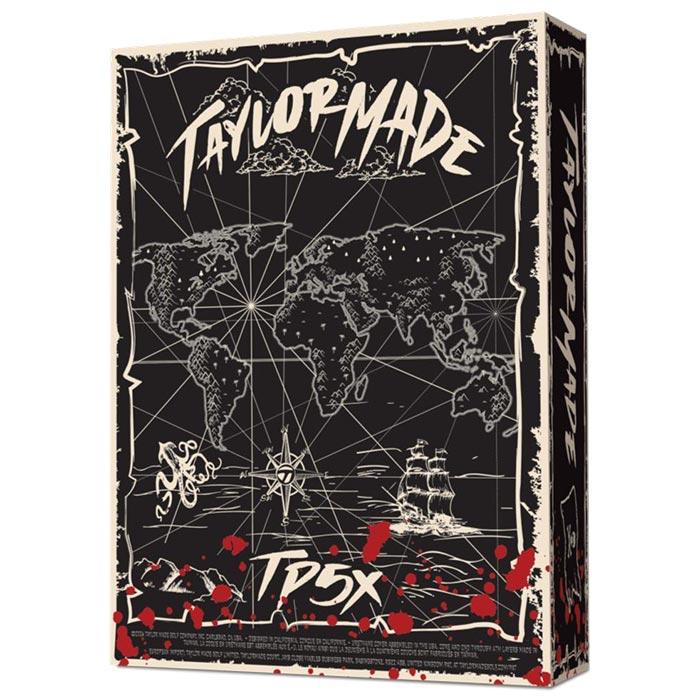 TaylorMade Limited Edition TP5x Pix Hot Shot Pirates Golf Balls