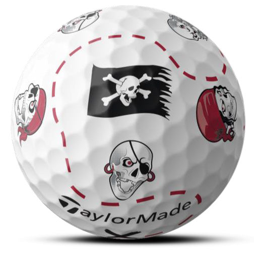 TaylorMade Limited Edition TP5x Pix Hot Shot Pirates Golf Balls