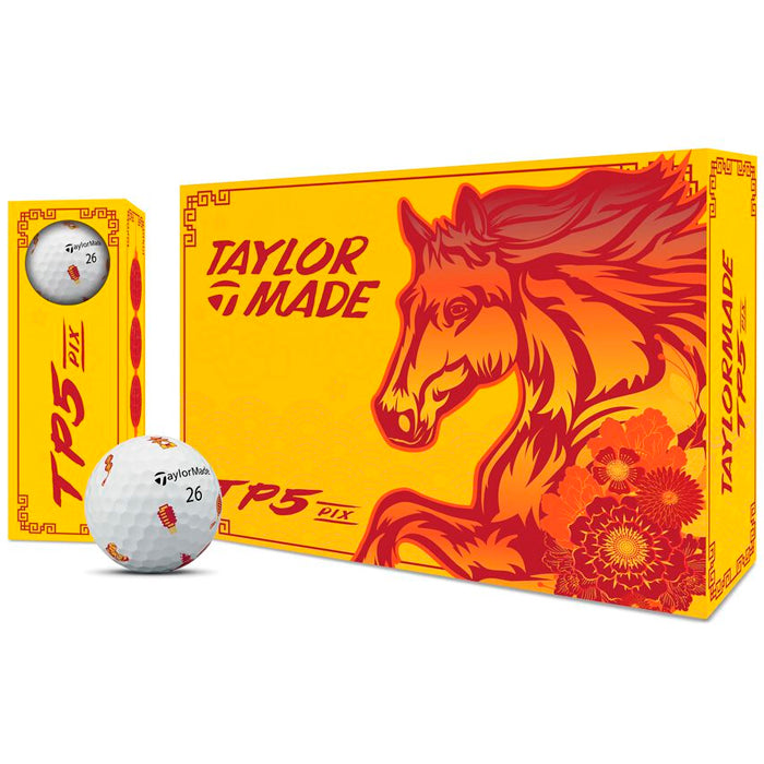 TaylorMade TP5/TP5x pix Lunar New Year Golf Balls