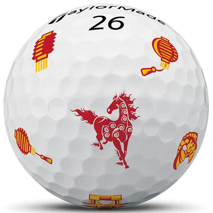 TaylorMade TP5/TP5x pix Lunar New Year Golf Balls