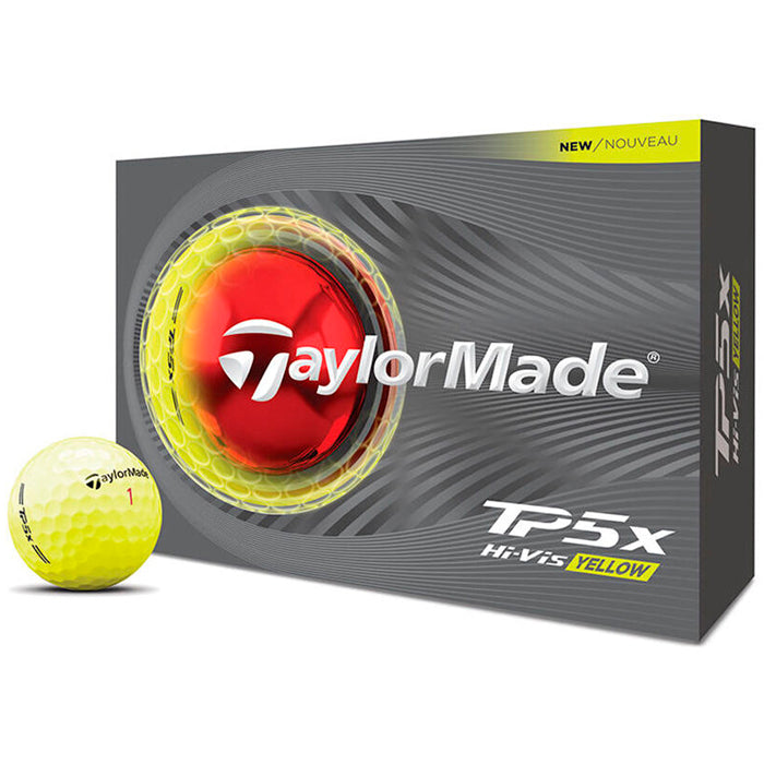 TaylorMade TP5x Yellow Golf Balls