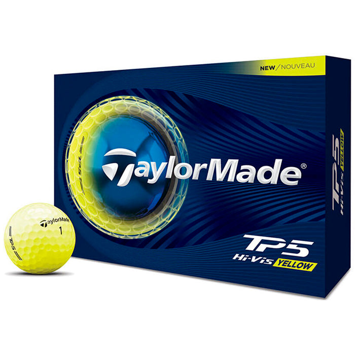 TaylorMade TP5 Yellow Golf Balls