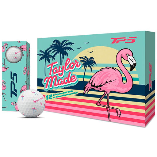 TaylorMade TP5 pix Flamingo Golf Balls
