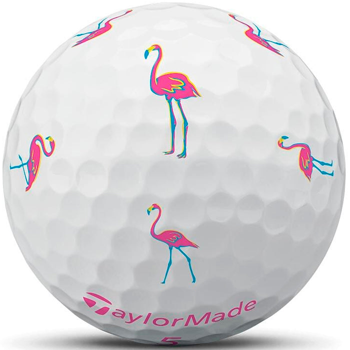 TaylorMade TP5 pix Flamingo Golf Balls