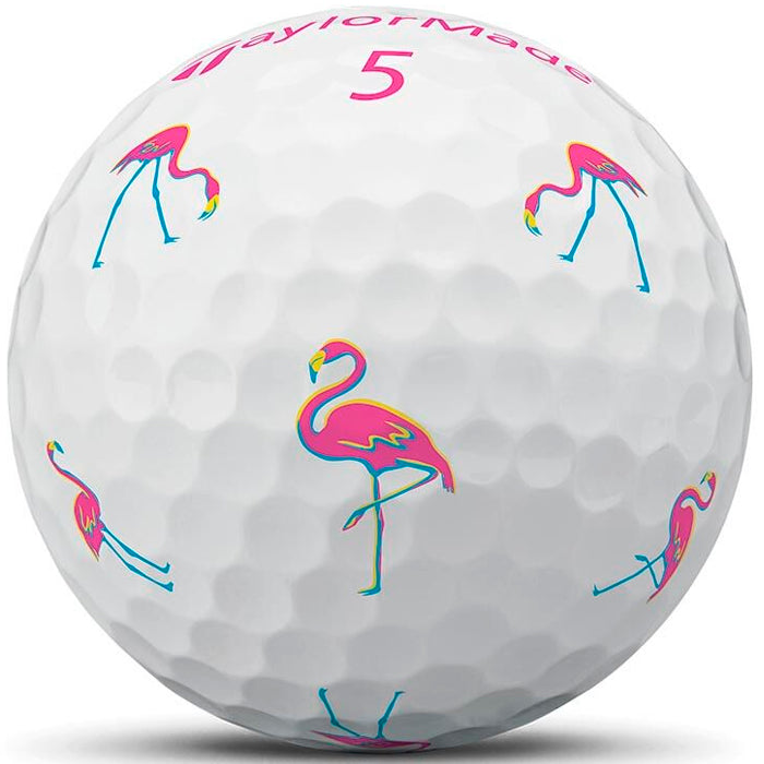 TaylorMade TP5 pix Flamingo Golf Balls