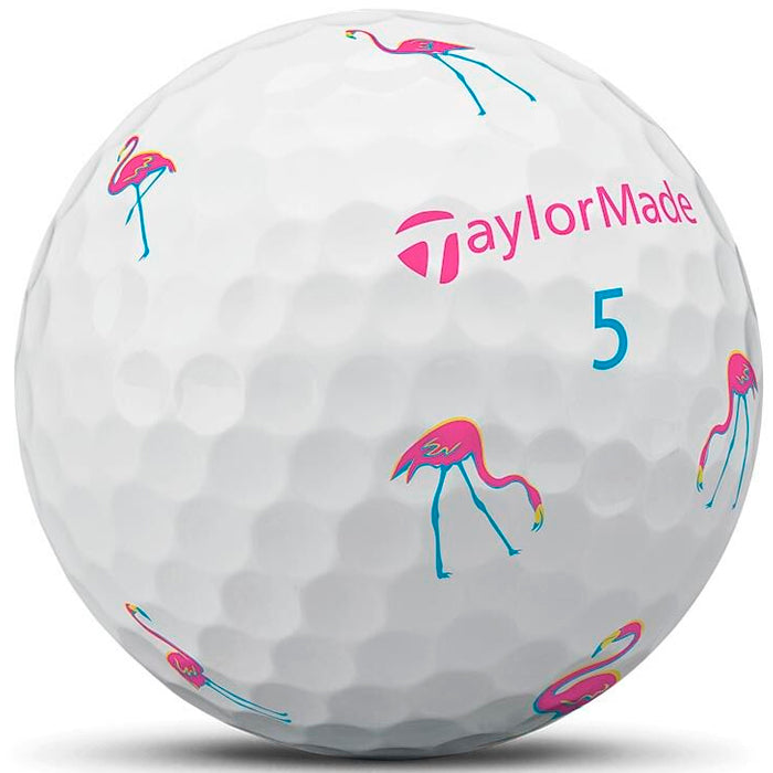 TaylorMade TP5x pix Flamingo Golf Balls