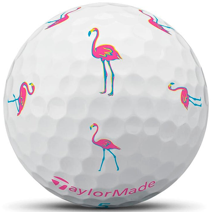 TaylorMade TP5x pix Flamingo Golf Balls