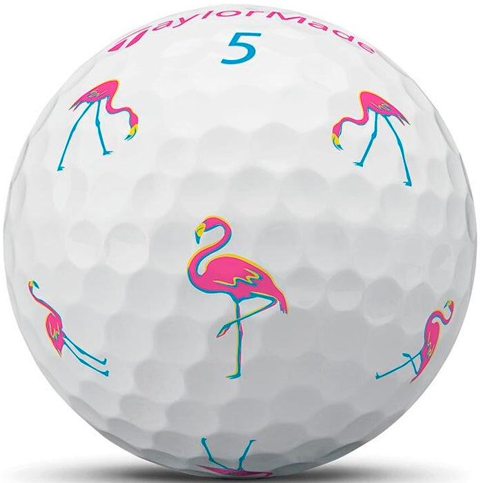 TaylorMade TP5x pix Flamingo Golf Balls