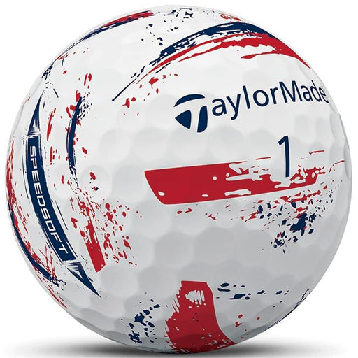 TaylorMade SpeedSoft USA Ink Golf Balls