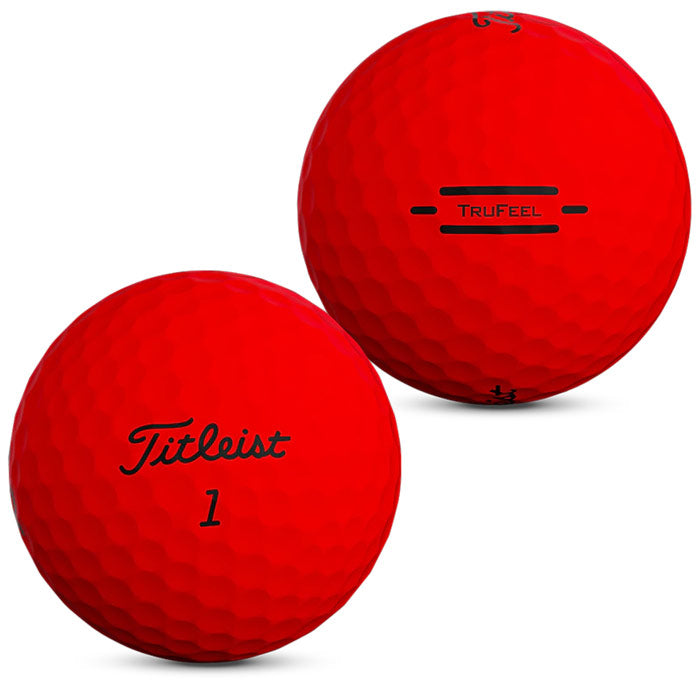 Titleist Prior Generation TruFeel Golf Ball Yellow (Sleeve/3 Ball Pack)
