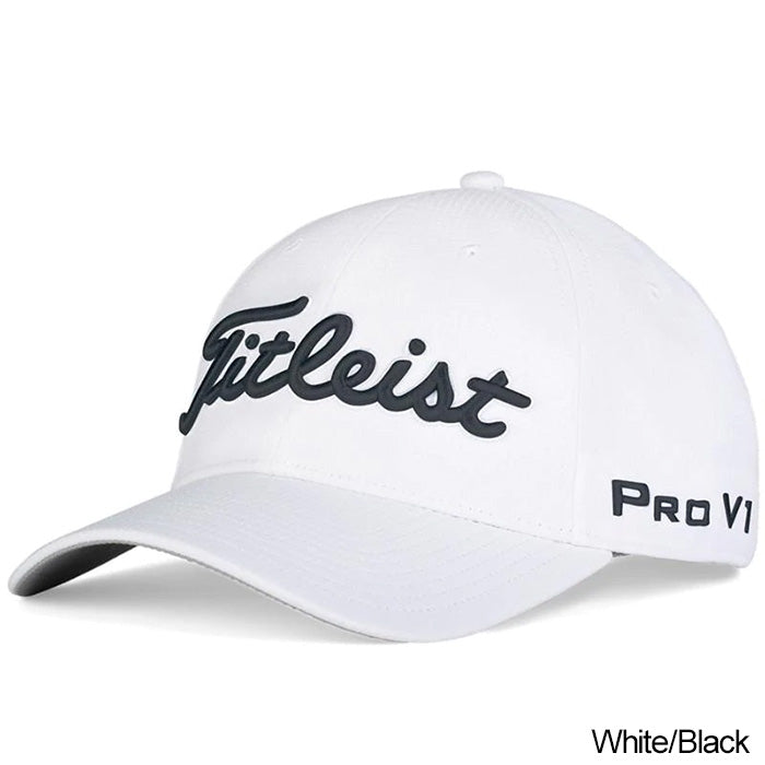 Titleist Fitted Tour Elite Cap M/L White/Black (TH20FTEW-P12)