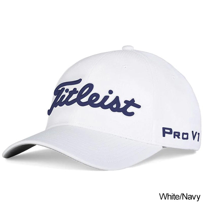 Titleist 2020 Fitted Tour Elite Cap M/L White/Navy (TH20FTEW-P12)