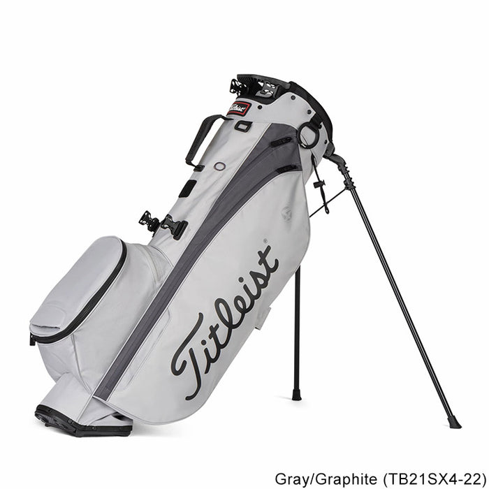 Titleist 2021 Players 4 Stand Bag Gray/Graphite (TB21SX4-22)
