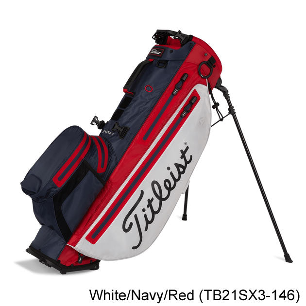 Titleist Players 4 Plus StaDry Stand Bag White/Navy/Red (TB21SX3-146)