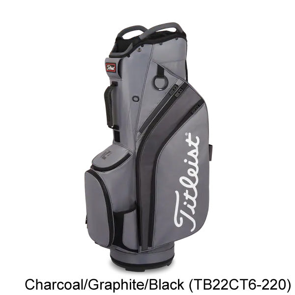 Titleist Cart 14 Cart Bag Charcoal/Graphite/Black (TB22CT