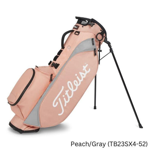 Titleist Players 4 Stand Bag Peach/Gray (TB23SX4-52) - Fairway Golf