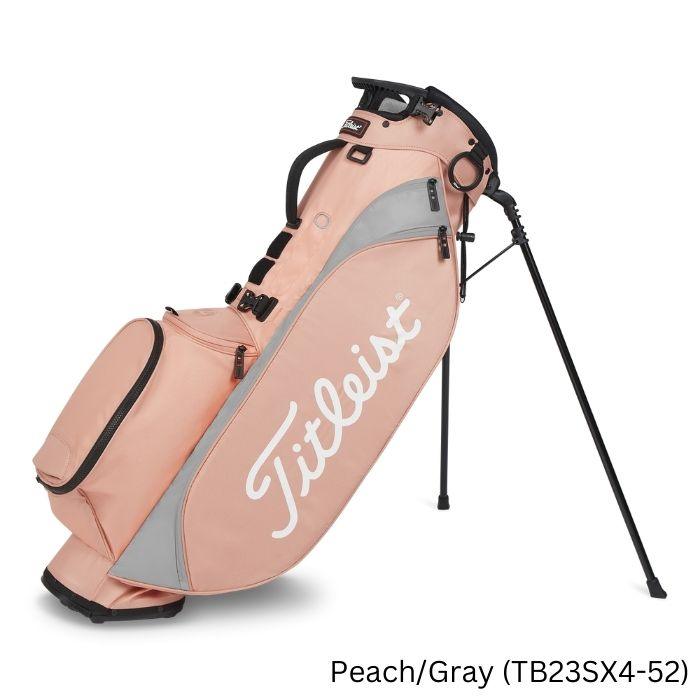 Titleist Players 4 Stand Bag Peach/Gray (TB23SX4-52) - Fairway Golf