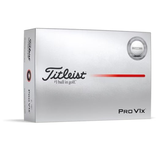 Titleist 2025 Pro V1x Enhanced Alignment Golf Balls