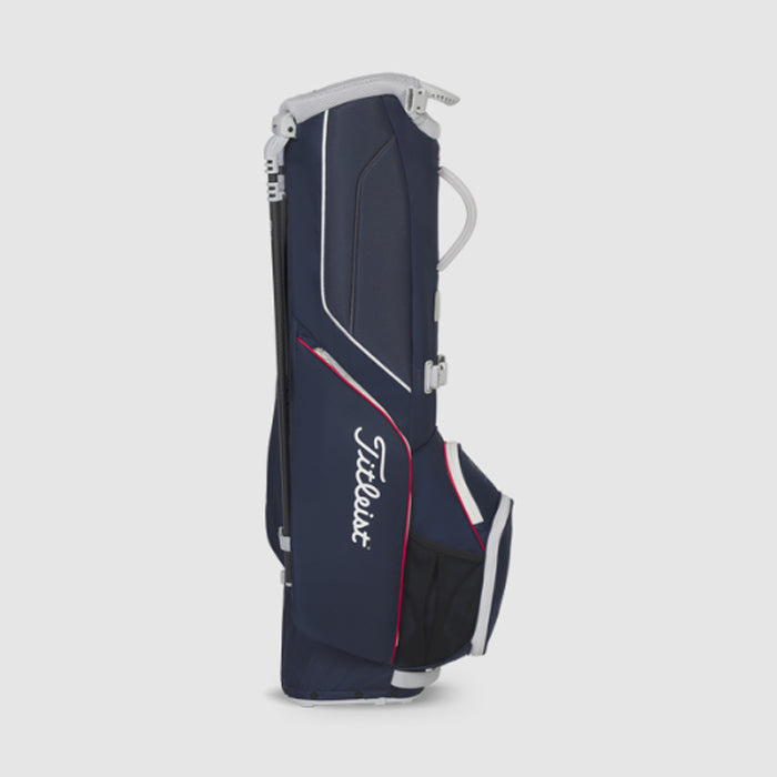 Titleist Players 4 Carbon Stand Bag - Navy/White/Red