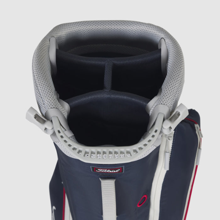 Titleist Players 4 Carbon Stand Bag - Navy/White/Red