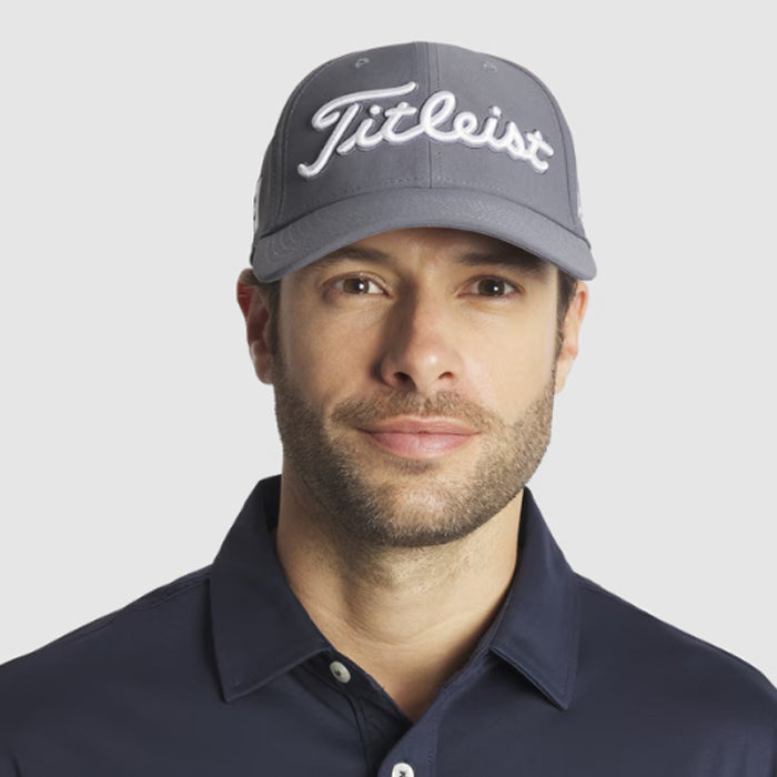 Titleist Tour Performance Hat - Charcoal/White