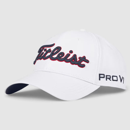 Titleist Tour Performance Hat - White/Navy/Red