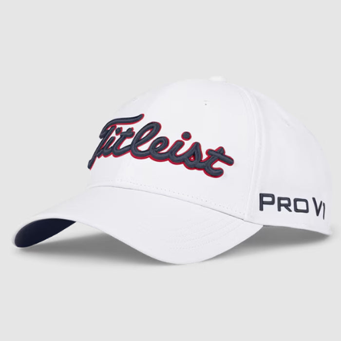 Titleist Tour Performance Hat - White/Navy/Red